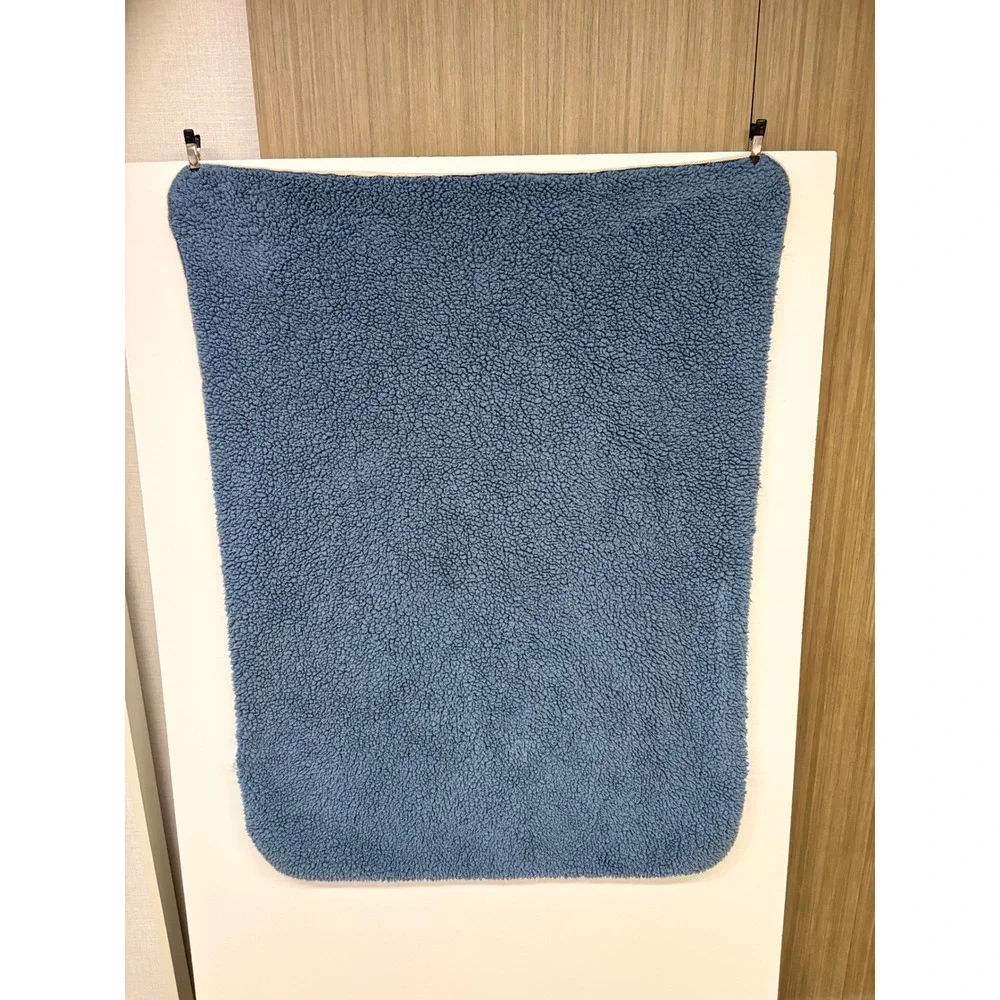 Baby Blanket Panda Sherpa Carters Blue Cream Lovey Replacement Sherpa Nursery